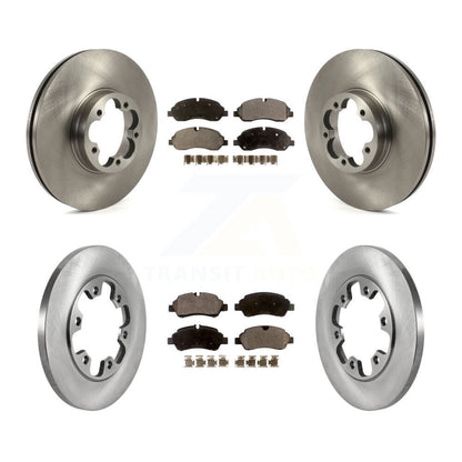 Kit de plaquettes en céramique pour Rotor de frein avant et arrière, pour Ford Transit-350 HD avec roue à 6 écrous