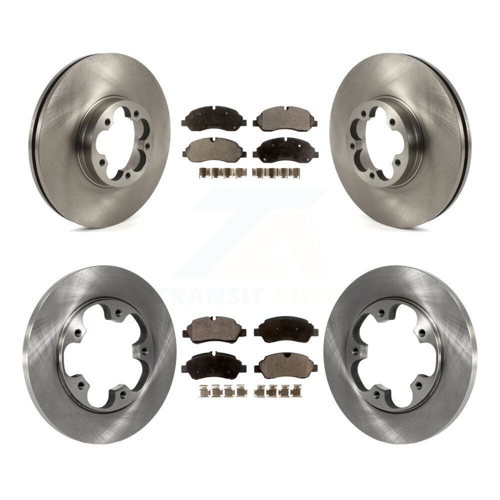 Kit de plaquettes en céramique pour Rotor de frein avant et arrière, pour Ford Transit-350 HD avec roue à 5 écrous