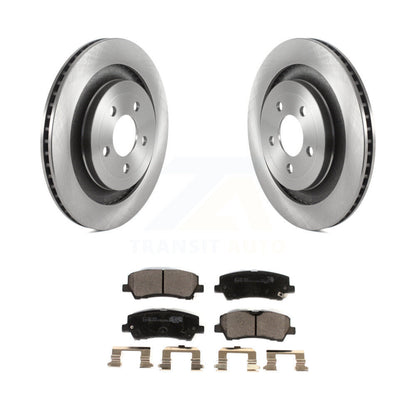 Kit de disques de frein à disque arrière et plaquettes en céramique pour Ford Mustang K8T-103903