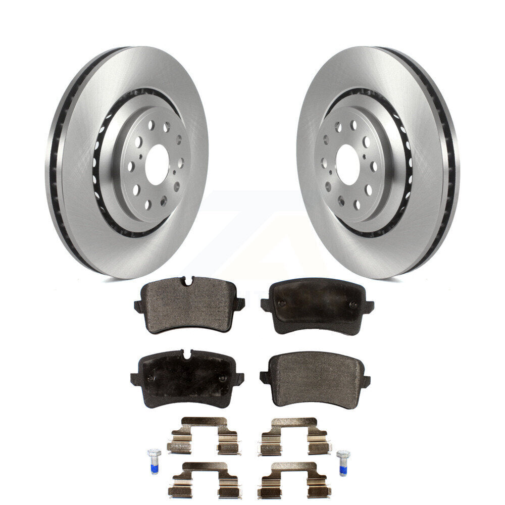 Kit de disques de frein à disque arrière et plaquettes en céramique, pour Audi S6 S7 A8 Quattro S8