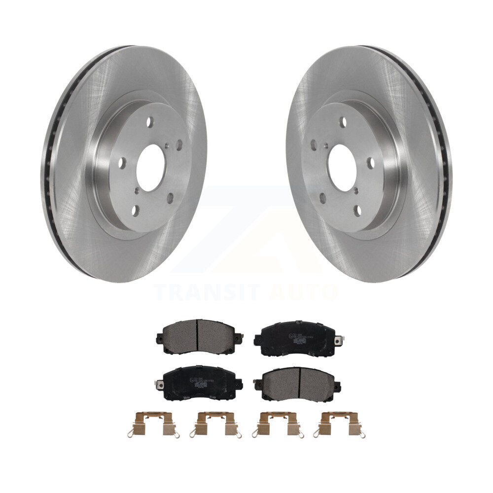 Kit de disques de frein à disque avant et plaquettes en céramique pour Subaru Forester K8T-103942