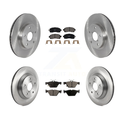 Kit de rotors de frein à disque avant et arrière et plaquettes en céramique pour Subaru Forester K8T-10395