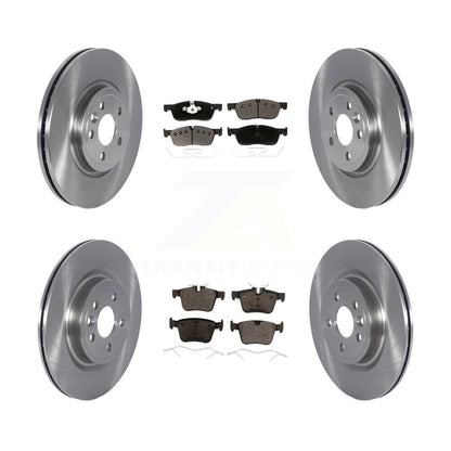 Kit de rotors de frein à disque avant et arrière et plaquettes en céramique pour Jaguar F-Pace K8T-103960