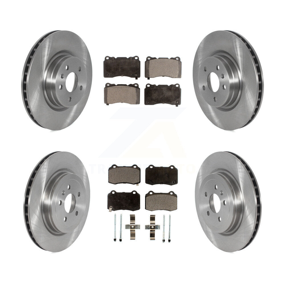 Kit de disques de frein à disque avant et arrière et plaquettes en céramique pour Tesla S 2016 du 04 au 16