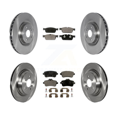 Kit de rotors de frein à disque avant et arrière et plaquettes en céramique pour Mercedes-Benz GLE550e