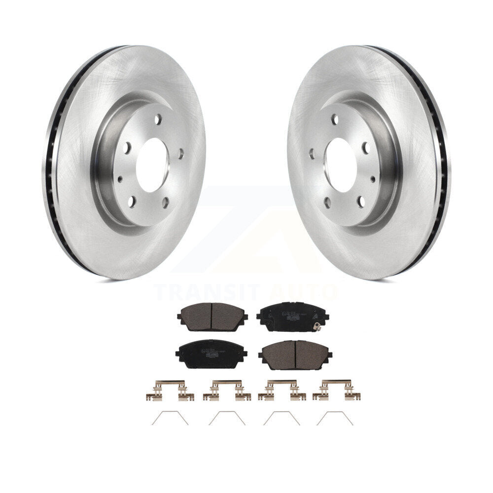 Kit de disques de frein à disque avant et plaquettes en céramique pour Mazda 3 Sport AWD K8T-103983