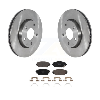 Kit de disques de frein à disque avant et plaquettes en céramique pour Mazda 3 Sport FWD K8T-103984