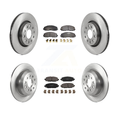 Kit de plaquettes en céramique pour rotors de frein à disque avant et arrière, pour Jeep Wrangler Rubico 2018 – 2020