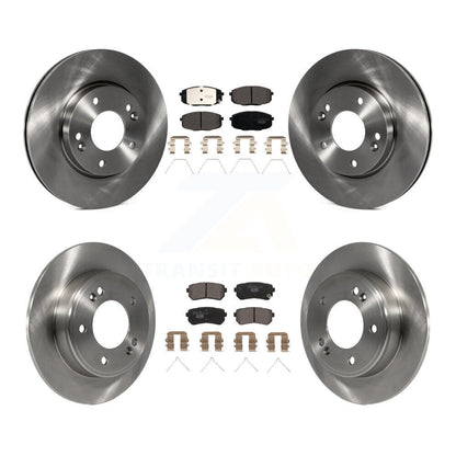 Kit de rotors de frein à disque avant et arrière et plaquettes en céramique, pour Hyundai Kona Kia Seltos