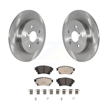 Kit de disques de frein à disque arrière et plaquettes en céramique pour Toyota Corolla K8T-104005