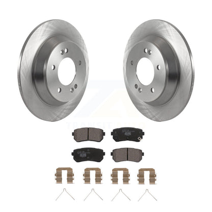 Kit de disques de frein à disque arrière et plaquettes en céramique pour Hyundai Kona K8T-104007