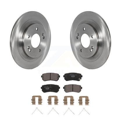 Kit de disques de frein à disque arrière et plaquettes en céramique, pour Hyundai Kona Kia Seltos
