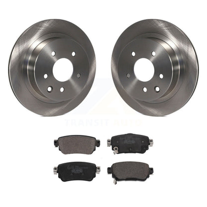 Kit de disques de frein à disque arrière et de plaquettes en céramique pour Nissan Rogue Sport S 2019