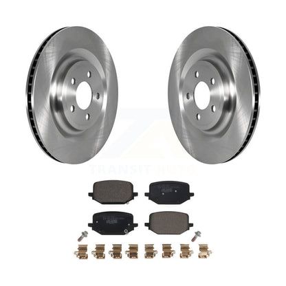 Rotor de frein à disque arrière et Kit de plaquettes en céramique pour Ford Explorer Lincoln Aviator Polic