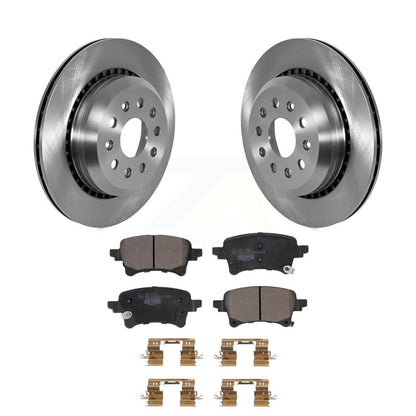 Kit de rotors de frein à disque arrière et de plaquettes en céramique pour Jeep Wrangler Gladiator