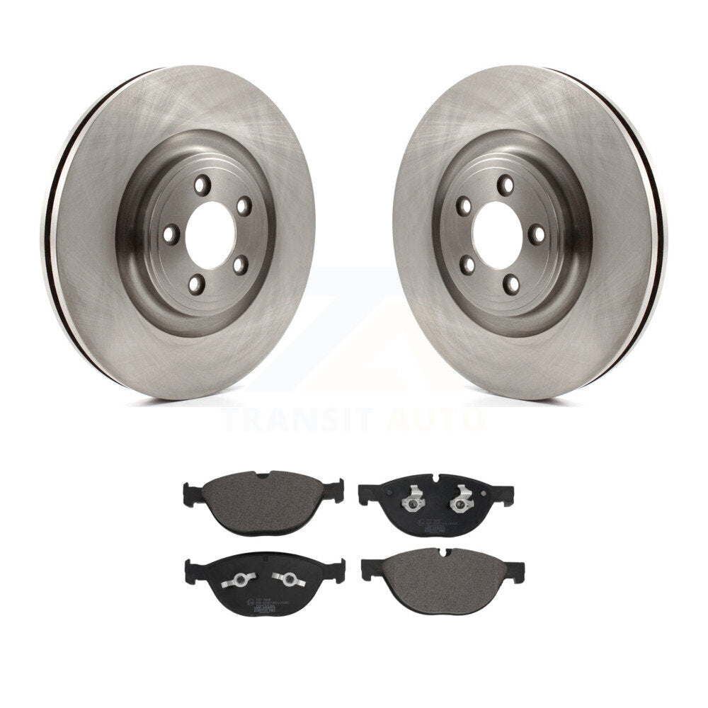 Kit de disques de frein à disque avant et plaquettes en céramique pour Jaguar XF XJ K8T-104036