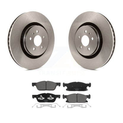 Kit de rotor de frein avant et de plaquettes en céramique pour Lincoln Nautilus avec rotor arrière ventilé