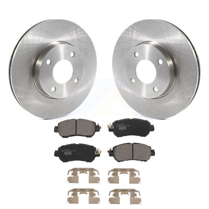 Kit de disques de frein à disque avant et plaquettes en céramique pour Nissan kick Versa K8T-104043