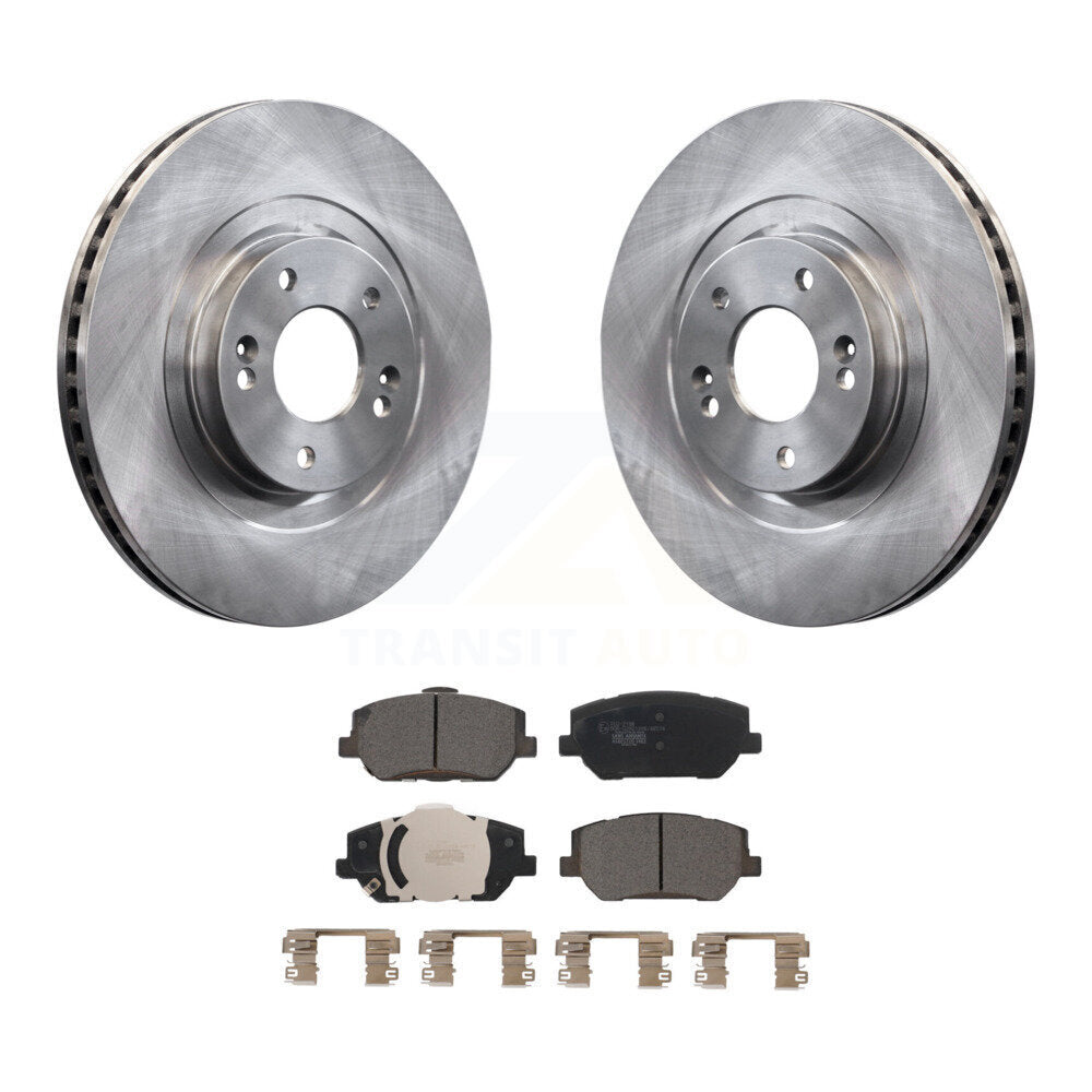 Kit de rotors de frein à disque avant et de plaquettes en céramique pour Hyundai Santa Fe 2019-2020