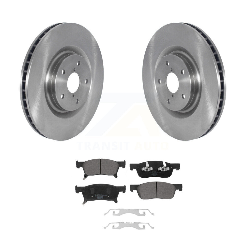 Kit de disques de frein à disque avant et plaquettes en céramique pour Subaru Ascent 2019-2024