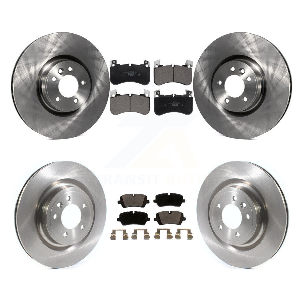 Kit de rotors de frein à disque avant et arrière et plaquettes en céramique pour Land Rover Range