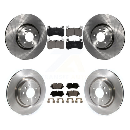 Kit de rotors de frein à disque avant et arrière et plaquettes en céramique pour Land Rover Range
