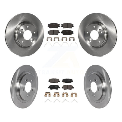 Rotors de frein à disque avant et arrière et Kit de plaquettes en céramique pour Kia Sportage Hyundai Tucso
