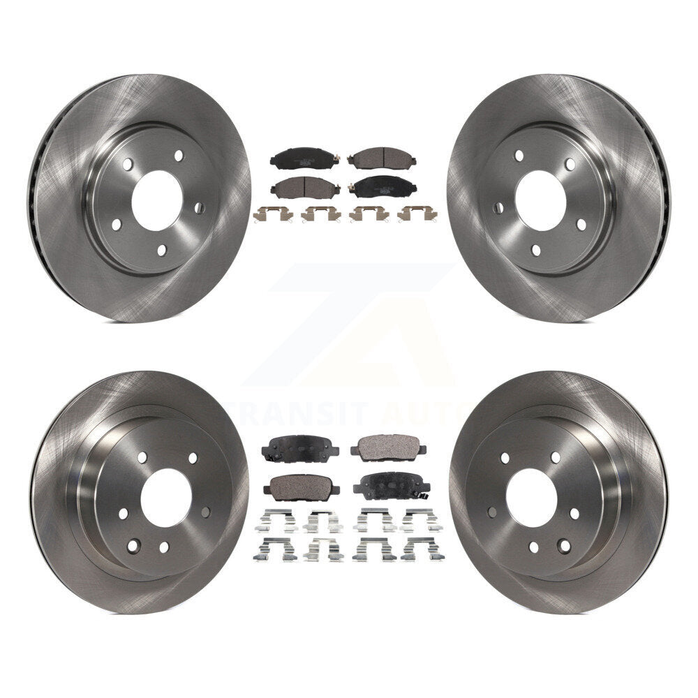 Kit de plaquettes en céramique pour Rotor de frein avant et arrière, pour Nissan LEAF avec stationnement manuel