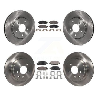 Kit de plaquettes en céramique pour Rotor de frein avant et arrière, pour Nissan LEAF avec stationnement manuel