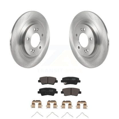 Kit de rotor de frein arrière et de plaquettes en céramique pour Kia Cadenza avec stationnement électrique