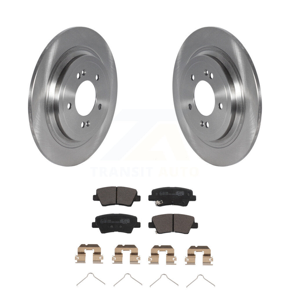 Kit de disques de frein à disque arrière et plaquettes en céramique, pour Kia Sportage Hyundai Tucson Nex