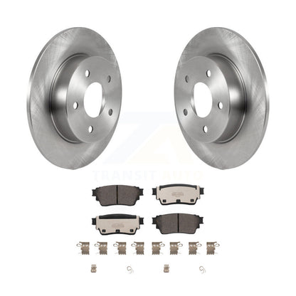 Kit de disques de frein à disque arrière et plaquettes en céramique pour Nissan kick Altima K8T-104068