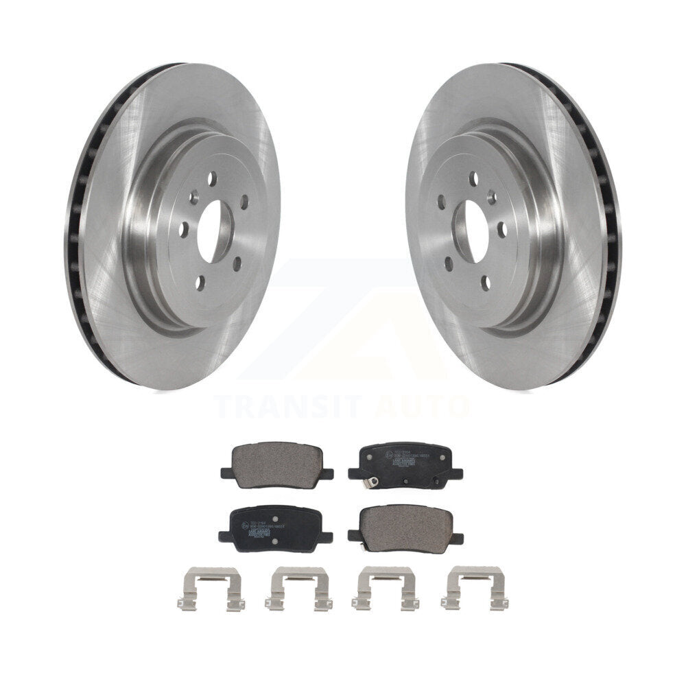 Kit de rotor de frein arrière et de plaquettes en céramique pour Tesla X S avec étrier à piston unique