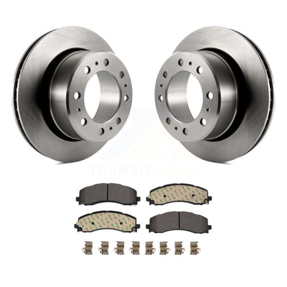 Kit de rotors de frein à disque arrière et plaquettes en céramique pour Ram 2500 3500 K8T-104071