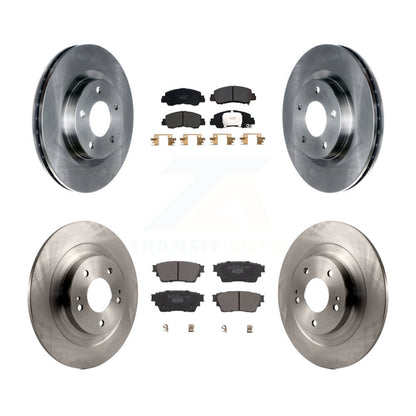 Kit de rotors de frein à disque avant et arrière et plaquettes en céramique pour Mitsubishi Eclipse Cross