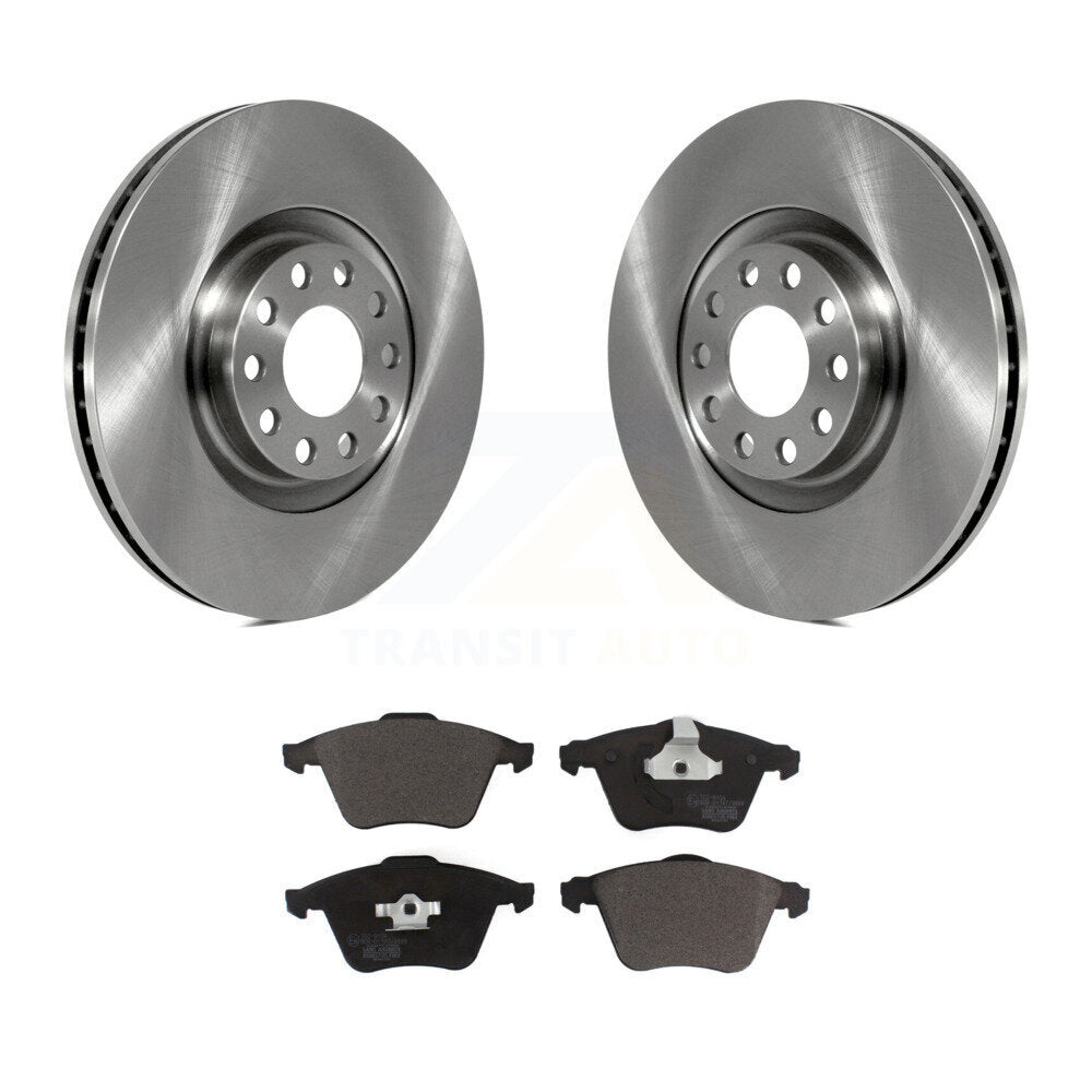 Kit de disques de frein à disque avant et plaquettes en céramique pour Audi A6 Quattro K8T-104081