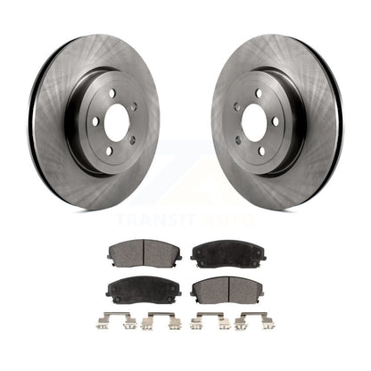 Kit de plaquettes en céramique pour Rotor de frein à disque avant, pour Dodge Charger RWD 2015 – 2018 avec 3.6