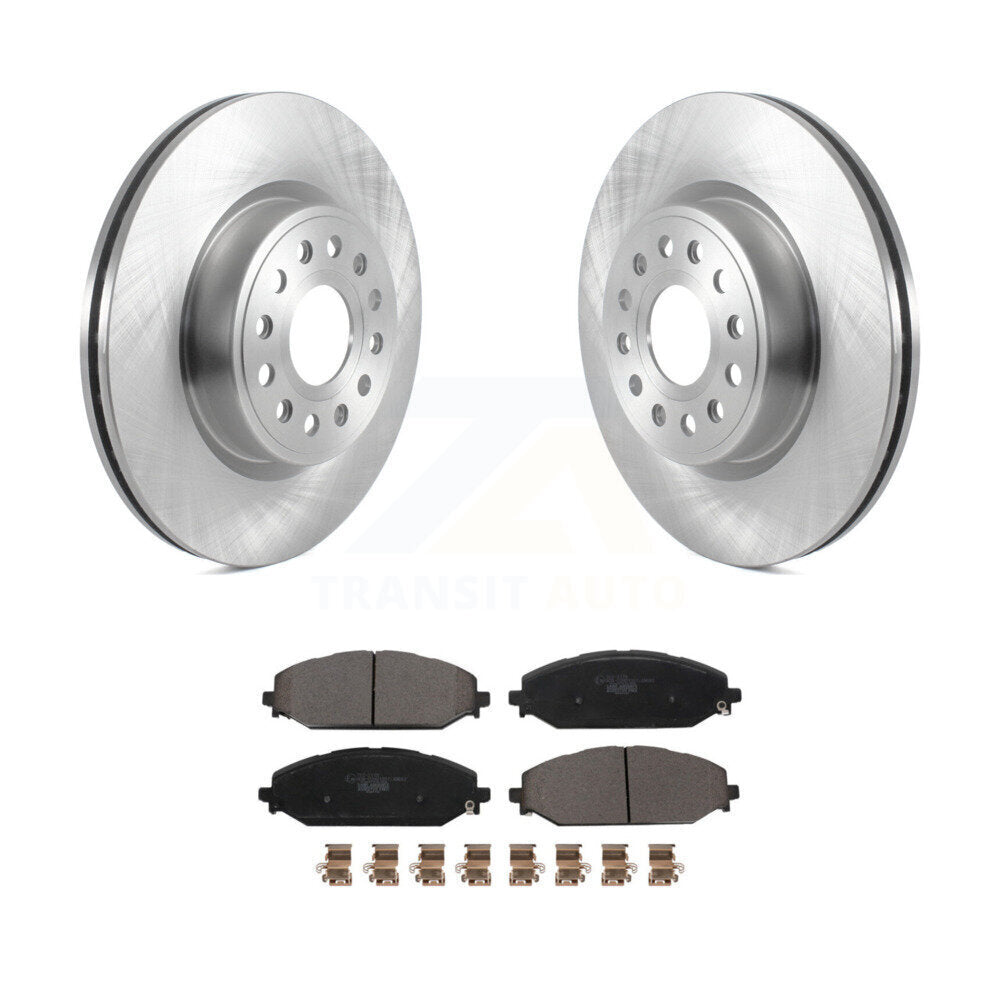 Kit de disques de frein à disque avant et plaquettes en céramique pour Ram 1500 K8T-104088