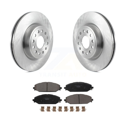 Kit de disques de frein à disque avant et plaquettes en céramique pour Ram 1500 K8T-104088