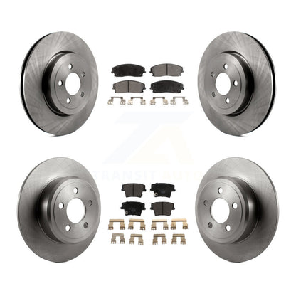 Kit de plaquettes en céramique pour Rotor de frein avant et arrière, pour Dodge Charger RWD 2015 – 2018 avec 3.6