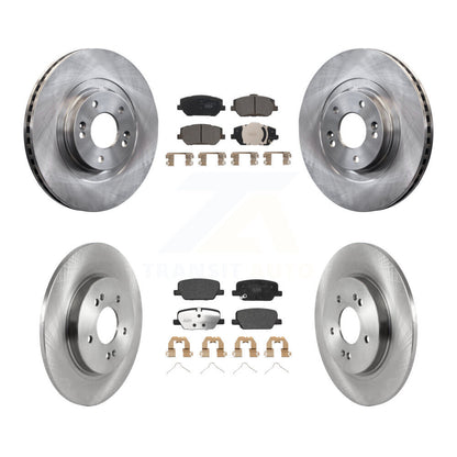 Kit de rotors de frein à disque avant et arrière et plaquettes en céramique pour Hyundai Santa F 2019 – 2020