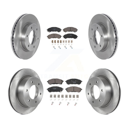 Kit de disques de frein à disque avant et arrière et plaquettes en céramique pour Ford Ranger 2019 – 2023