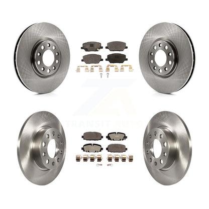 Kit de rotors de frein à disque avant et arrière et plaquettes en céramique pour Jeep Compass K8T-104096
