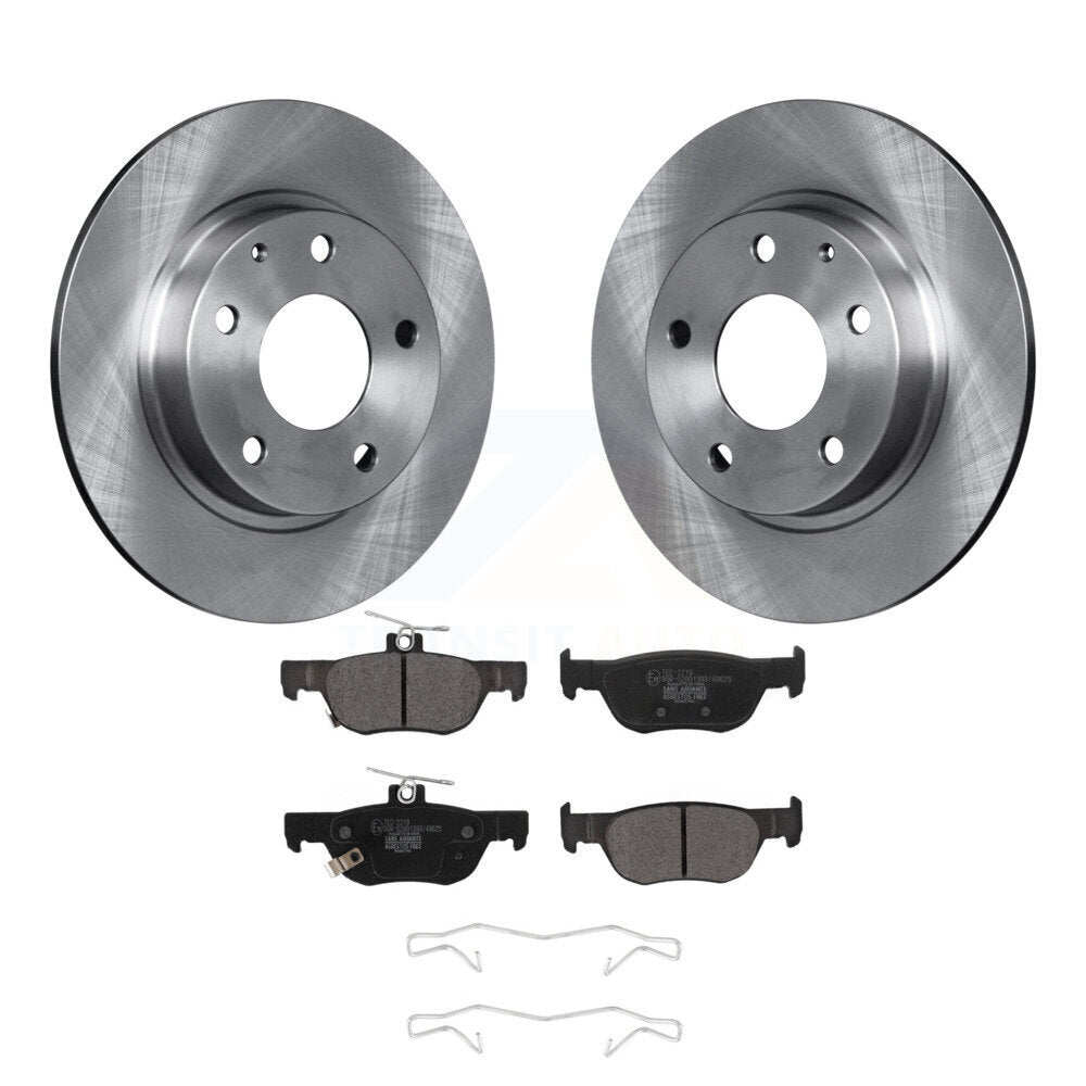 Kit de disques de frein à disque arrière et plaquettes en céramique pour Mazda 3 CX-30 Sport K8T-104098