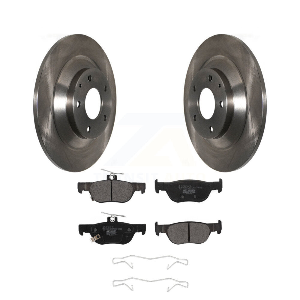 Kit de disques de frein à disque arrière et plaquettes en céramique pour Mazda CX-30 MX-30 EV K8T-104099