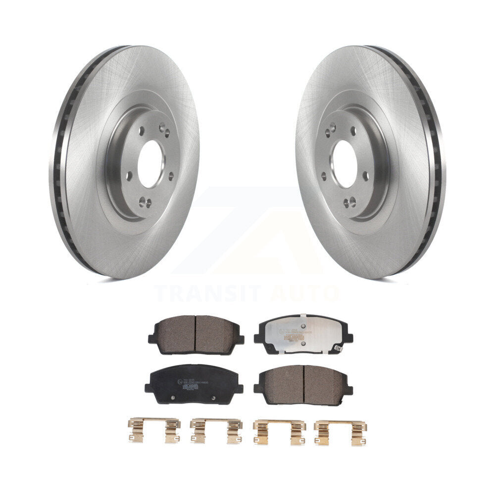 Kit de disques de frein à disque avant et plaquettes en céramique, pour Hyundai palissade Kia Telluride