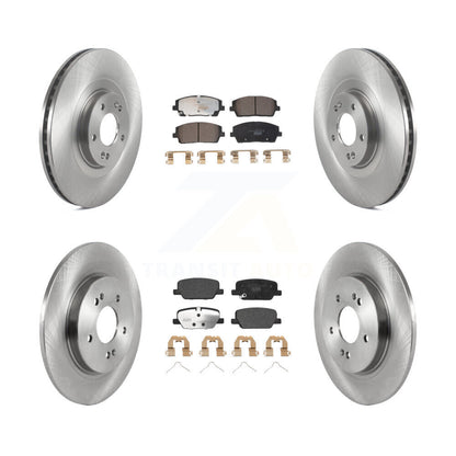 Kit de Rotor de frein à disque avant et arrière et plaquettes en céramique, pour Hyundai palissade Kia Tellurid