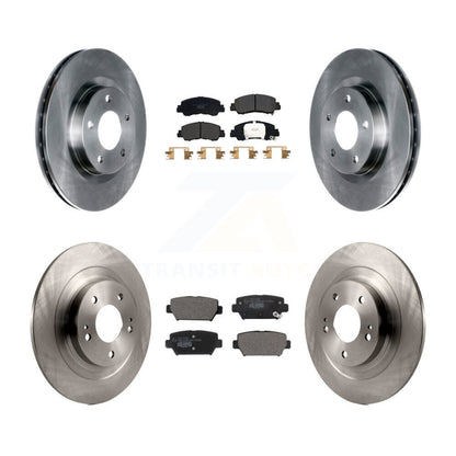 Kit de rotors de frein à disque avant et arrière et plaquettes en céramique pour Mitsubishi Eclipse Cross