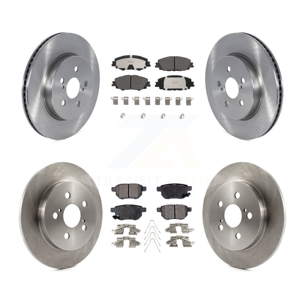 Kit de plaquettes de frein en céramique, Rotors avant et arrière, pour Toyota Corolla Prius Prim 2020 – 2022