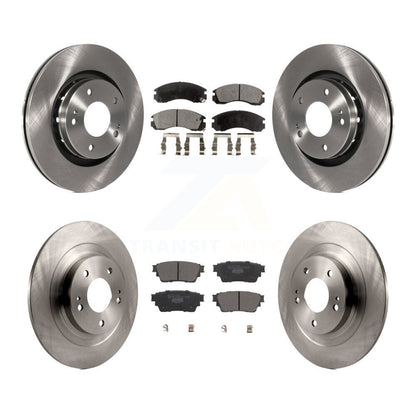 Kit de rotors de frein à disque avant et arrière et plaquettes en céramique pour Mitsubishi Outlander PHEV